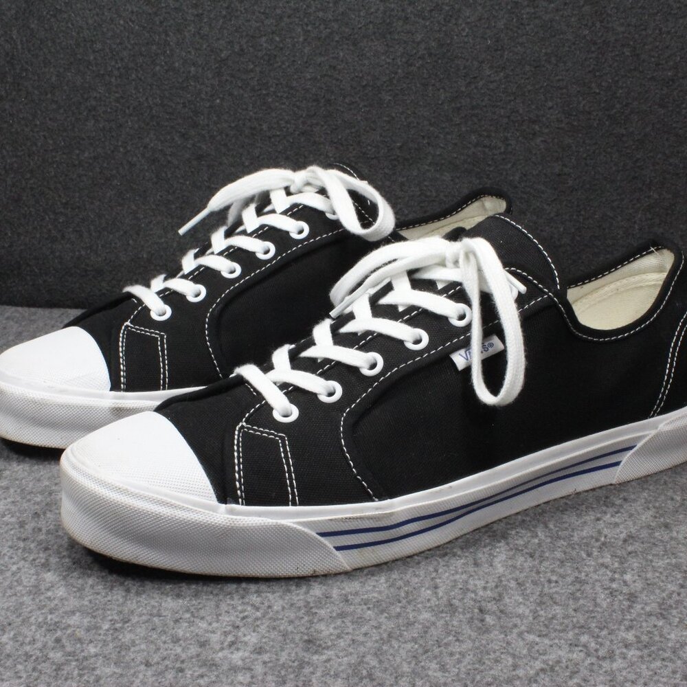 Vans OG Style 23 LX VN0A5JIZL5R Mens Black Skate Shoes Low Top Men's Size 11.5